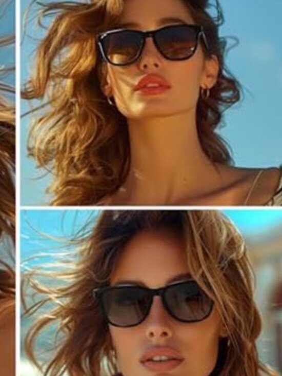 Women\'s Polarized Sunglasses Trendy Classic Retro UV Protection main image 6
